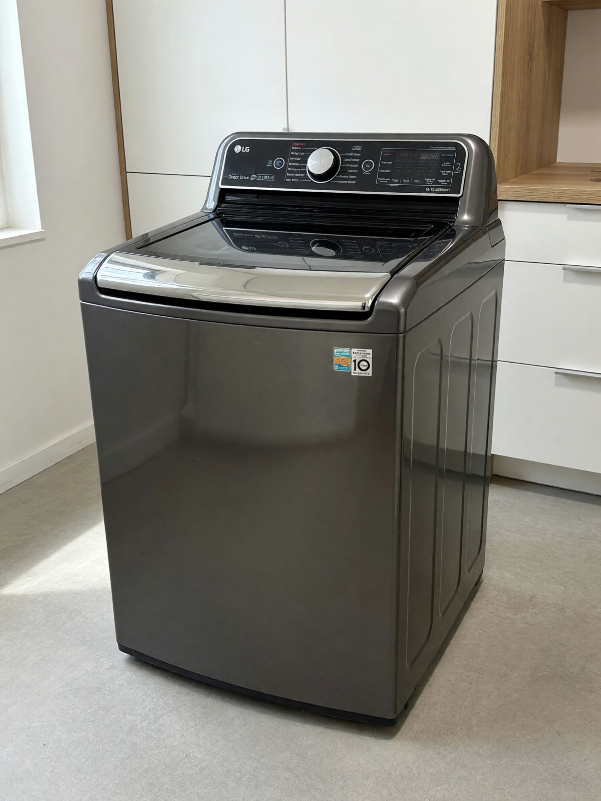 LG WT7600HKA Washer & DLEX7600KE Dryer Like New Black Stainless – Dallas, TX
