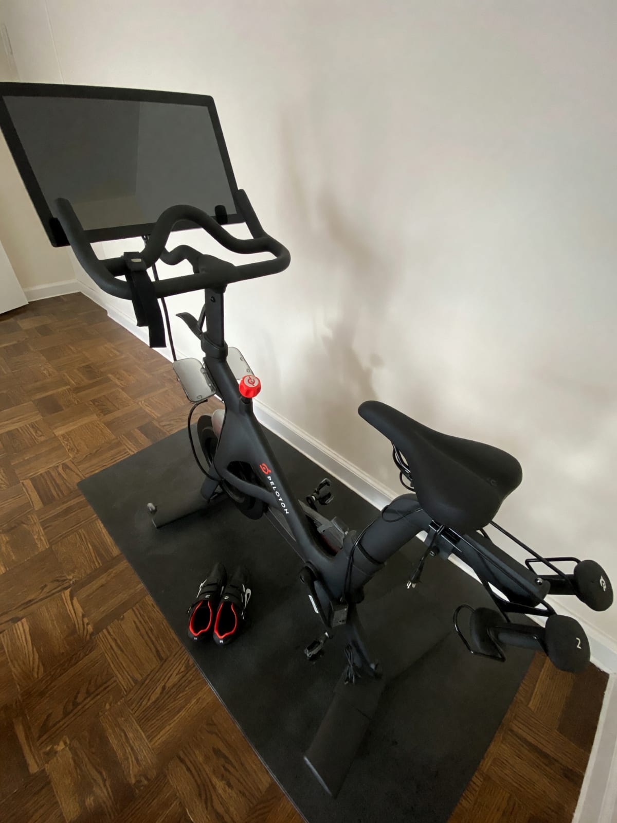 2020 Peloton Bike Original – Like New, Includes Shoes Mat & Accessories – New York, NY
