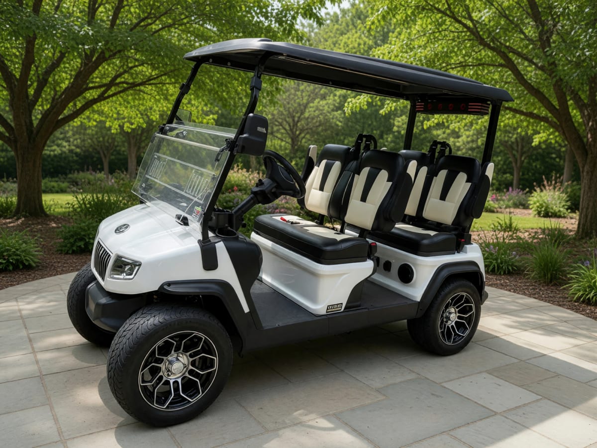 Evolution D5 Ranger 4 Electric Golf Cart – Lithium Battery in Like New Condition – Mooresville, NC