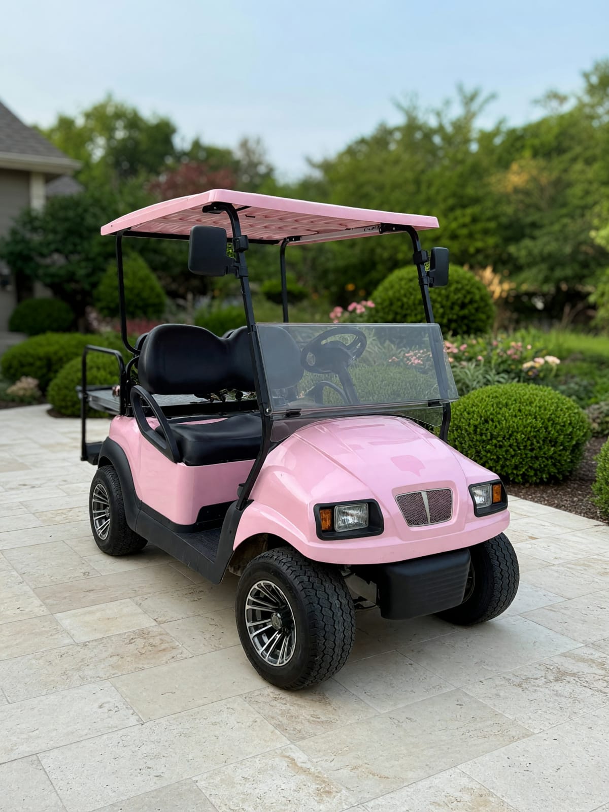 Pink 2015 Club Car Precedent 48V Golf Cart in Like New Condition – Evans, GA