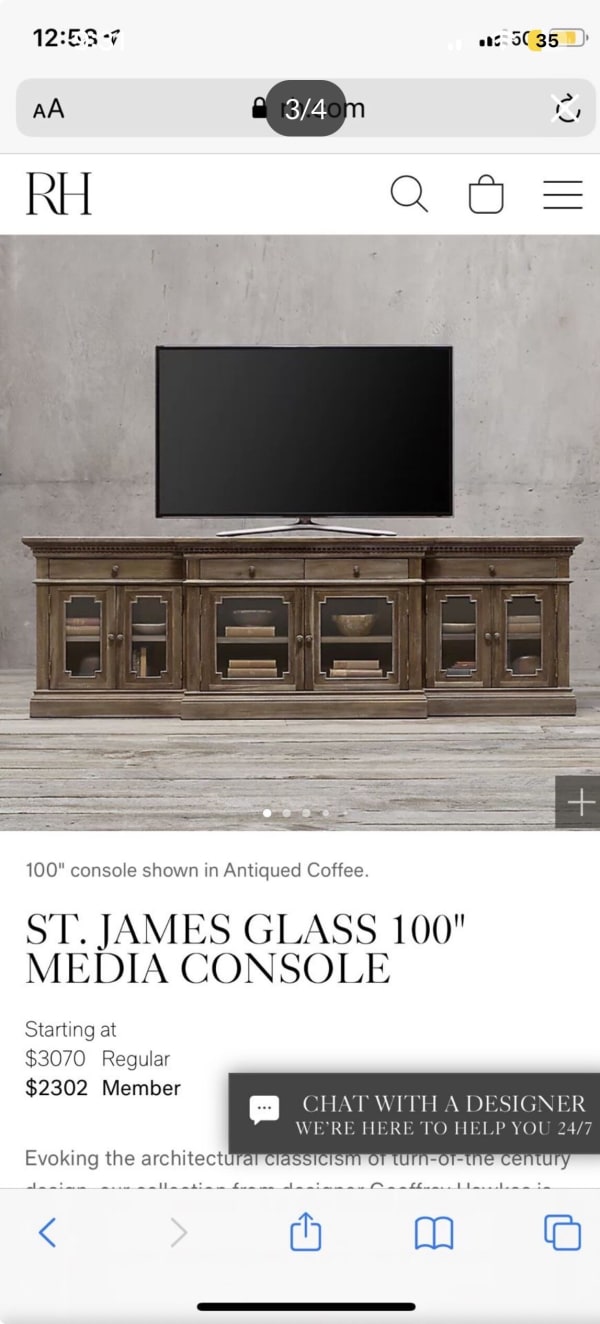 Sell your tv console