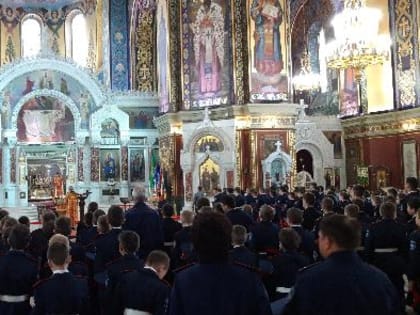 Донские казаки молились в Патриаршем Вознесенском соборе г. Новочеркасска о казаках-защитниках Донбасса