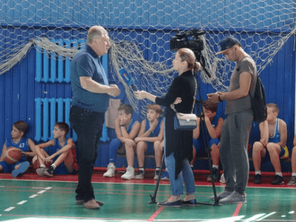 Тележурналисты «Дон 24» сняли сюжет о спортшколе «Ника»