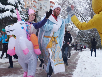 В Ростове-на-Дону 1 января пройдет традиционный новогодний забег