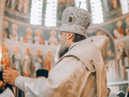 Глава Донской митрополии совершил Божественную литургию в Благовещенском греческом храме г. Ростова-на-Дону