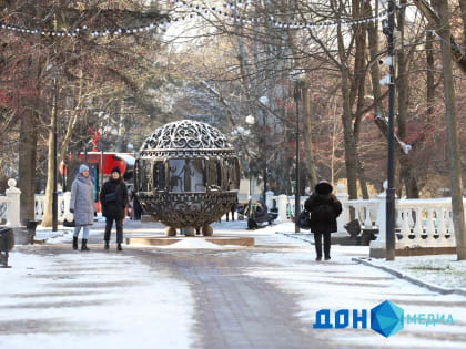 Перепады температуры от +3 до -3 с дождем ожидаются в Ростове