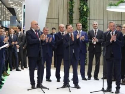 Пуск газа в школу №25 в Шахтах в рамках форума