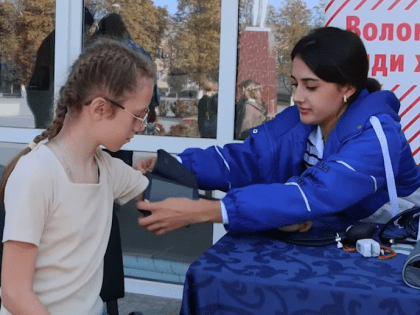 Акция «10 000 шагов к жизни» прошла в Матвеево-Курганском районе