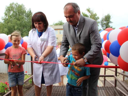 В Шолоховском районе открылась модульной амбулатории в х. Колундаевском