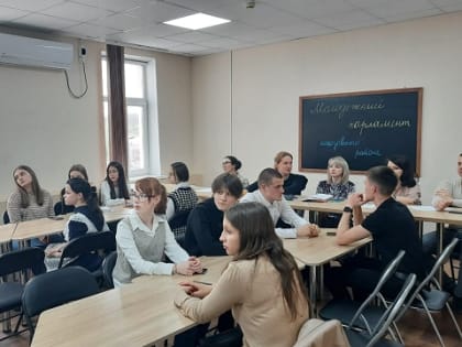 ЗАСЕДАНИЕ МОЛОДЕЖНОГО ПАРЛАМЕНТА ПРИ СОБРАНИИ ДЕПУТАТОВ МОРОЗОВСКОГО РАЙОНА