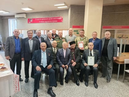 Торжественное мероприятие в Ростове-на-Дону по случаю 20-летия ветеранов пограничных войск
