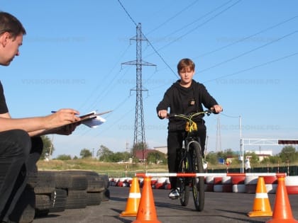 В СЮТ Волгодонска состоялись городские соревнования «Юный велосипедист»