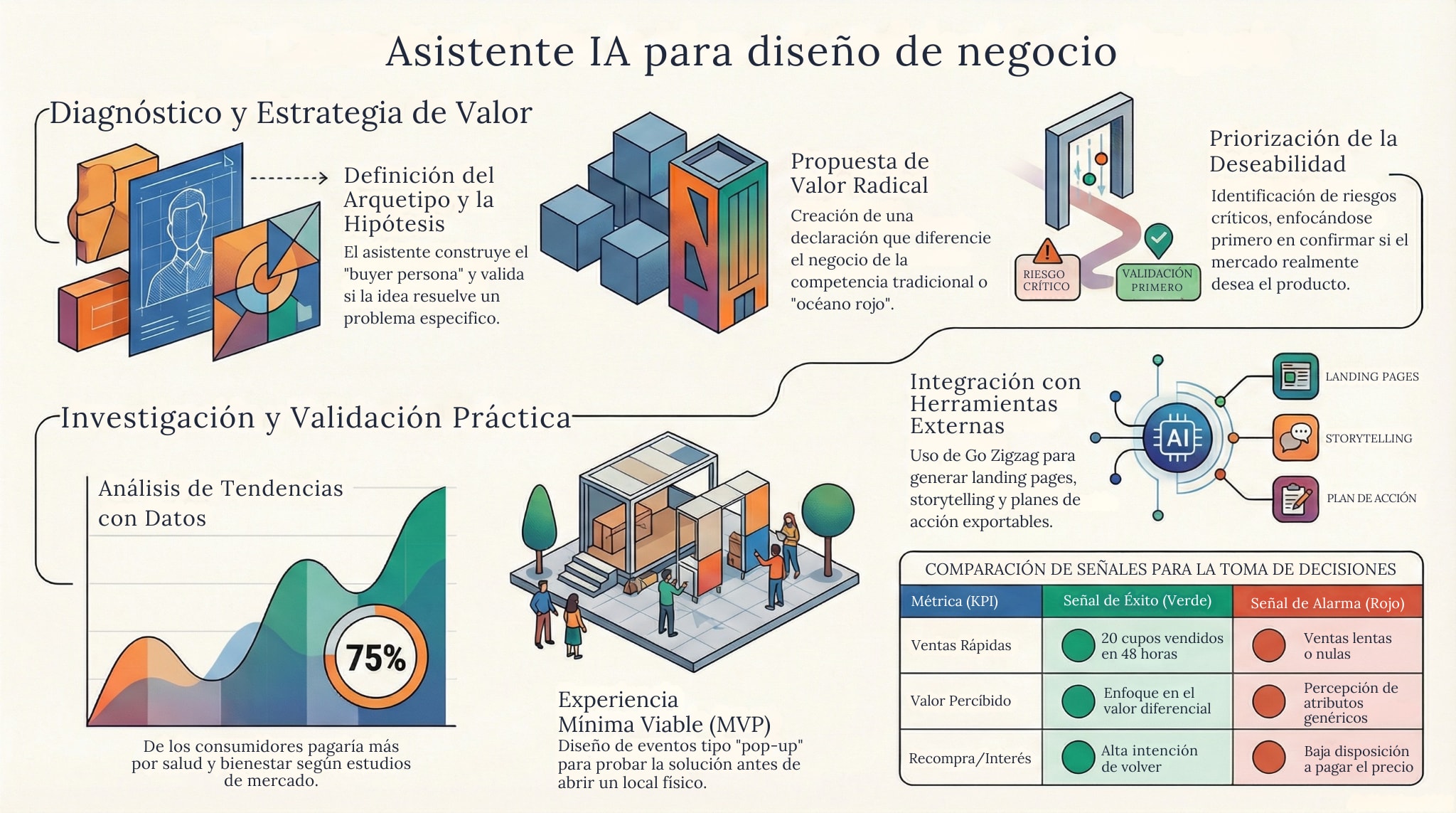 Asistente IA para diseño de negocio