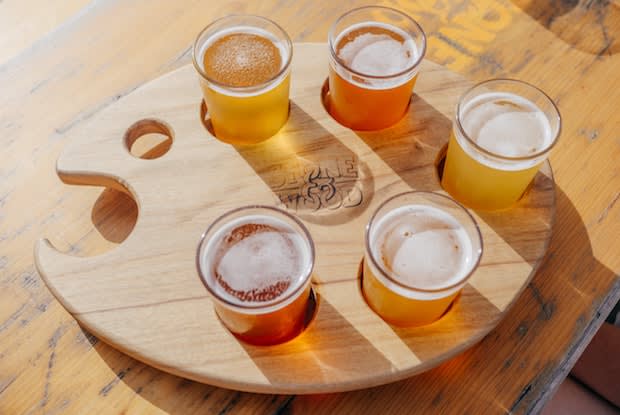 a beer flights