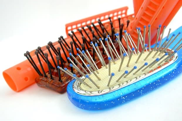 different types of hairbrushes