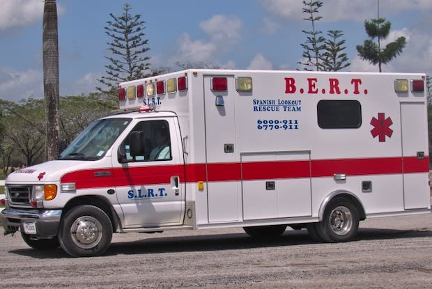 an ambulance