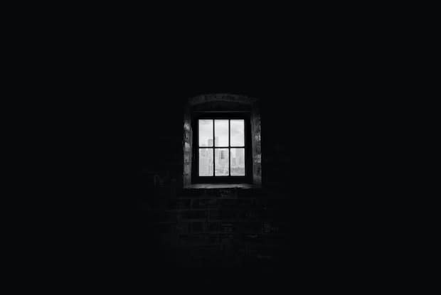 a gray window