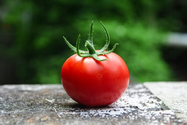 a tomato