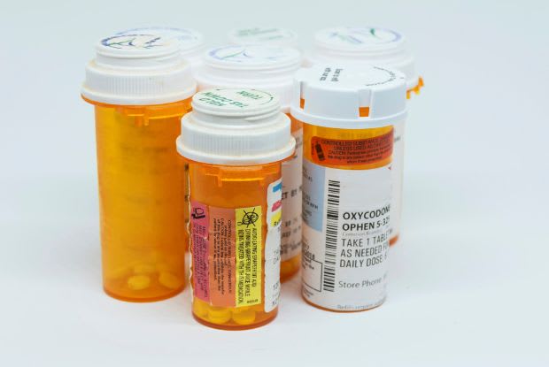 prescription medication bottles