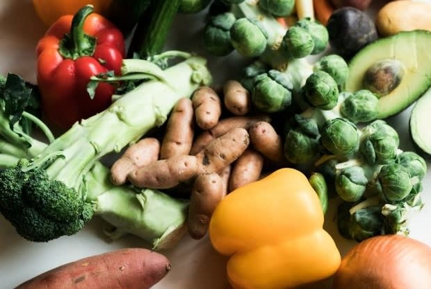 different types of vegetables