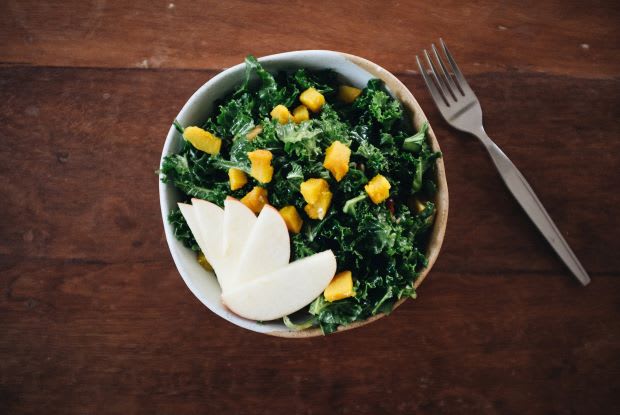 a kale salad