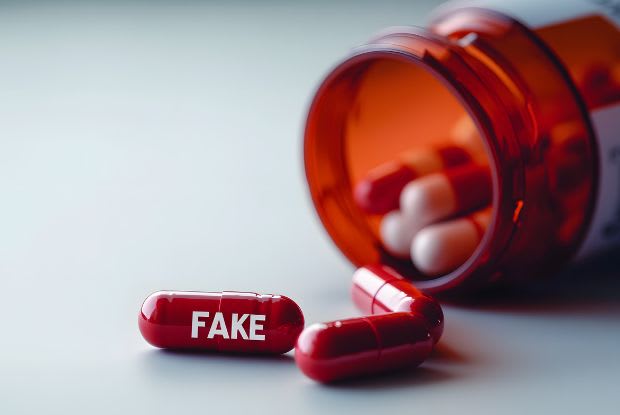Image depicting counterfeit, fake medications