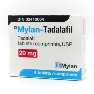A box of 20mg generic cialis tablets