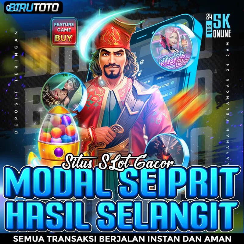 BIRUTOTO ⚡ Platform Situs Slot Gacor Qris Sedetik | Modal Seiprit Hasil Selangit image 1