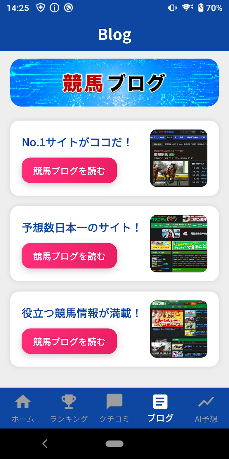 ブログ画面