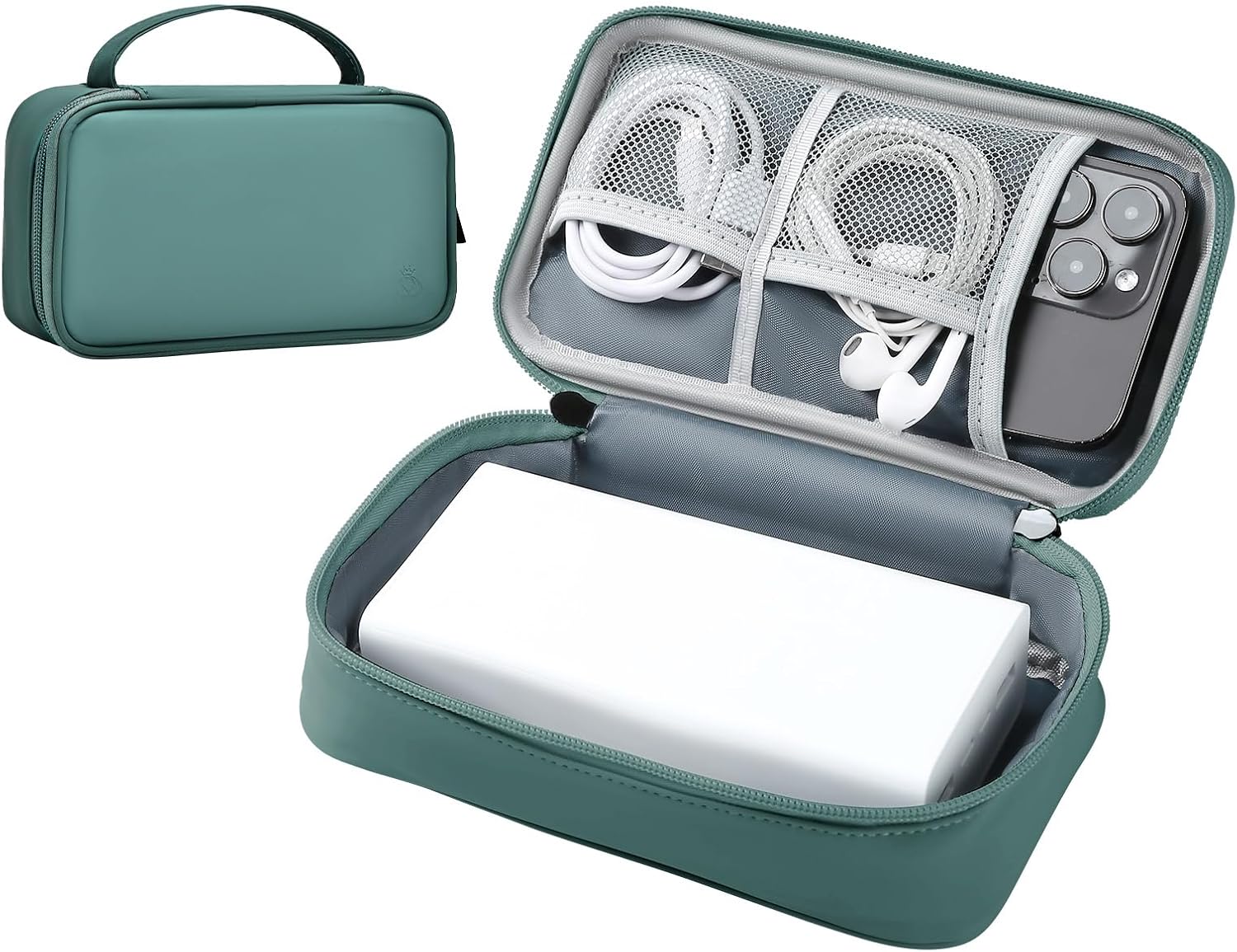 Portable Charger Organizer Travel Case Shockproof Power Bank case