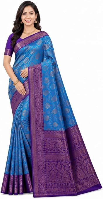 Women's Banarasi Silk Saree