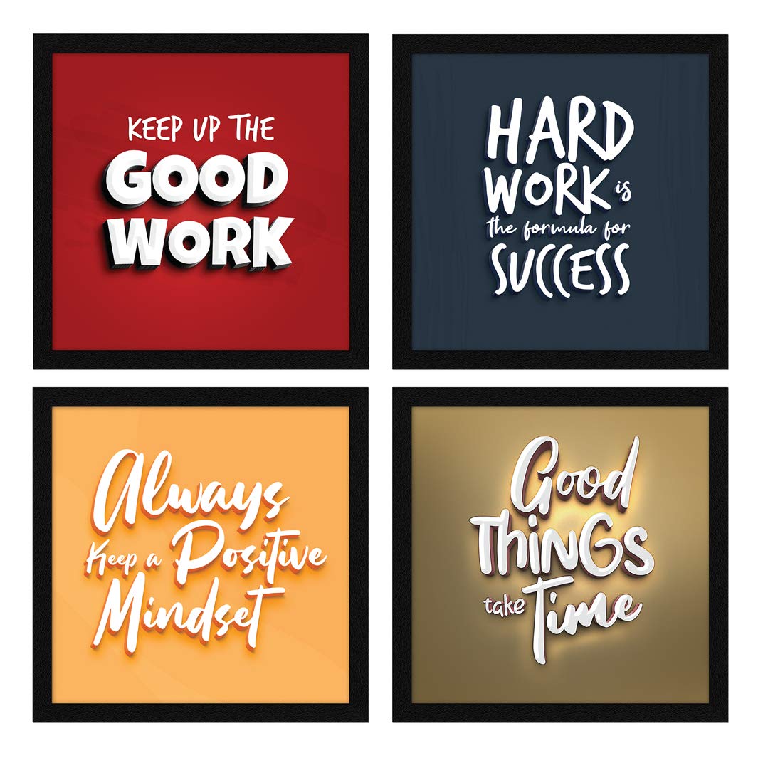 ArtX Paper Motivational Wall Frames