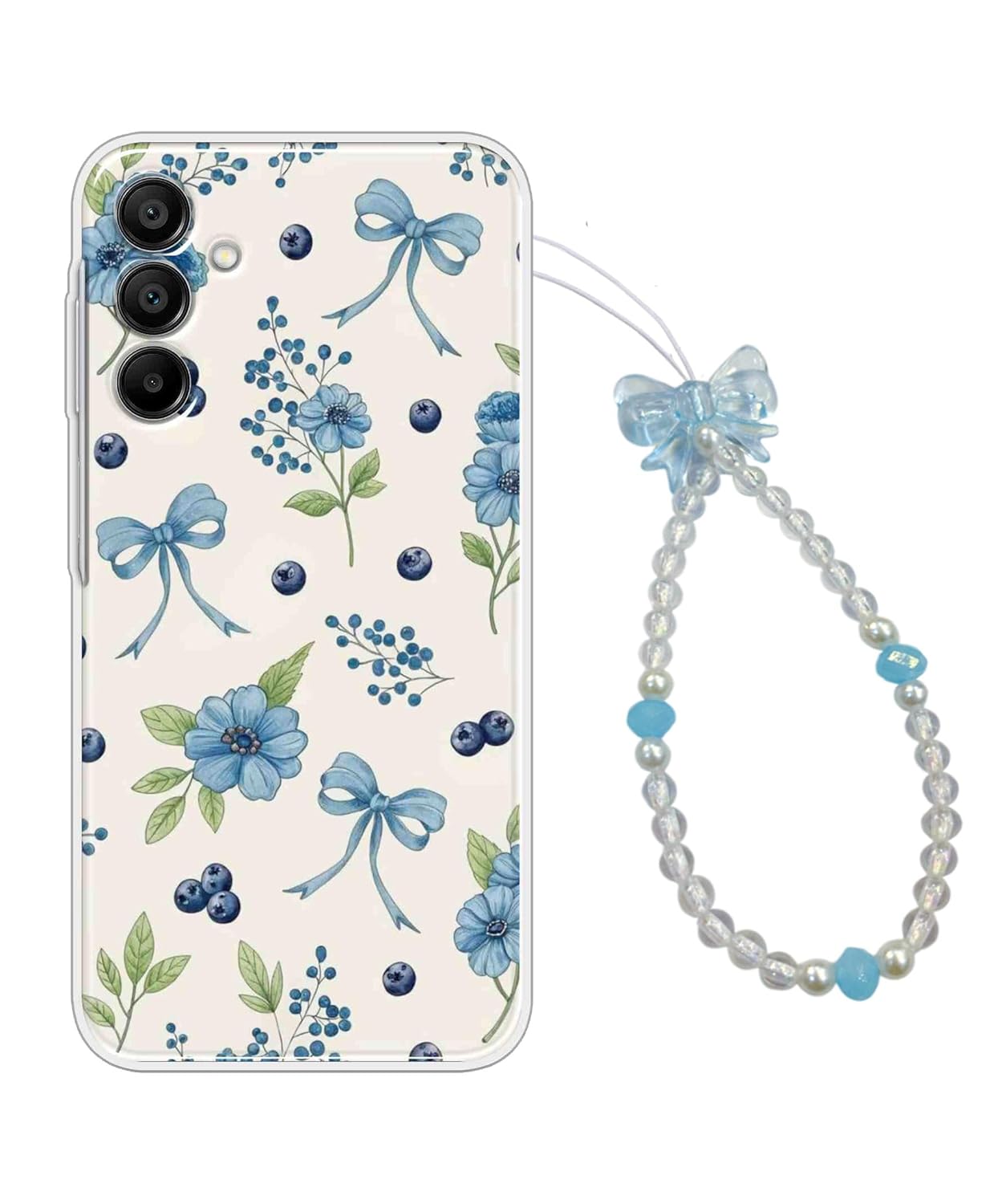 COBERTA Printed Back Cover for Samsung Galaxy A17 5G Back Cover Case with Phone Charm