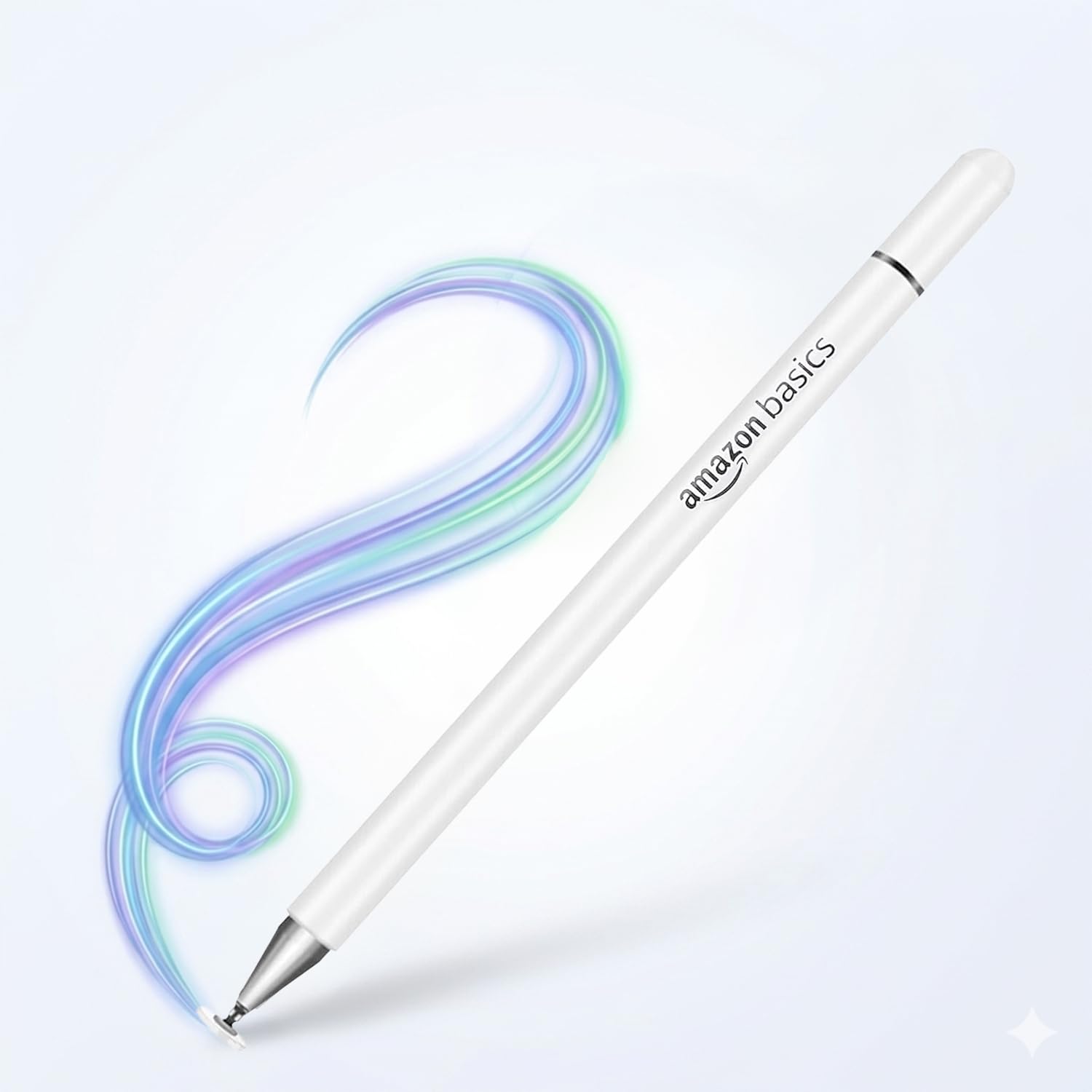 Amazon Basics Capacitive Stylus Pen for Android & iOS All Touchscreen Devices