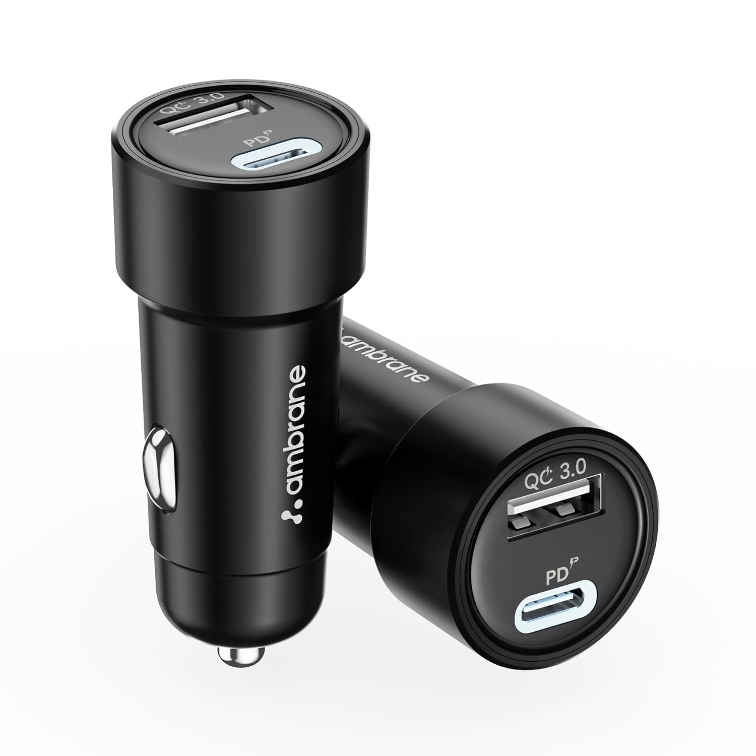 Ambrane 51W Fast Charging Car Charger