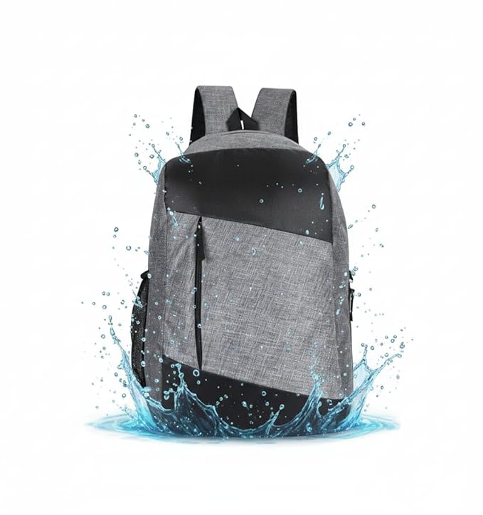 First Look 15L Laptop Backpack for Men & Women with Bottle Pocket