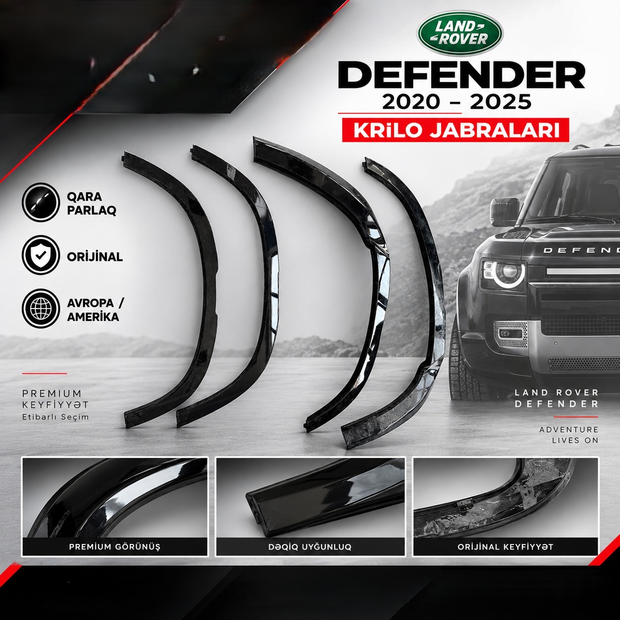 Defender krilo jabraları