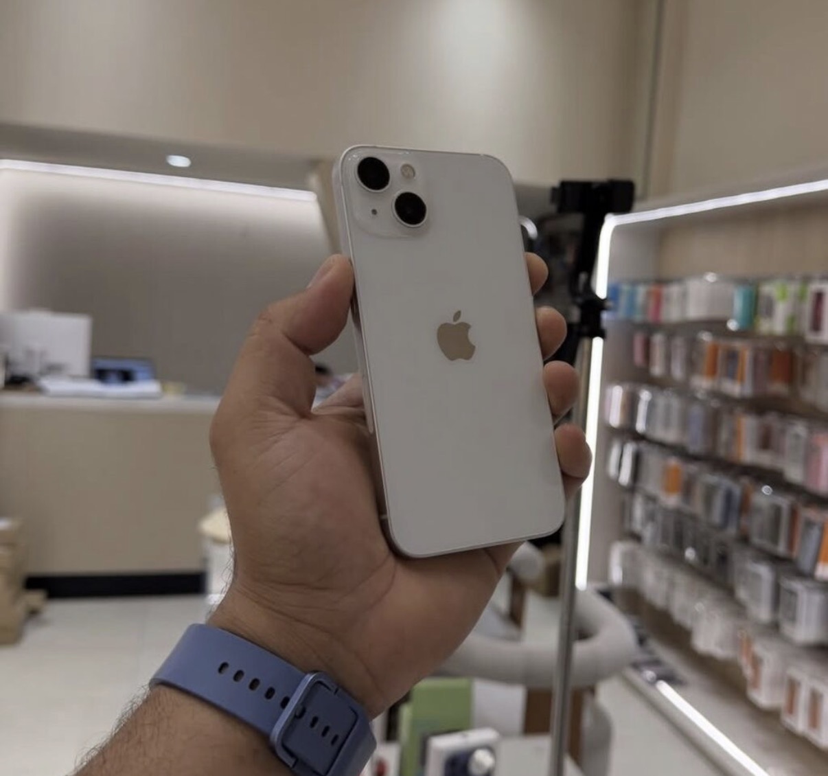 IPhone 13, 128 GB, Ağ, Zəmanət, Simsiz şarj, Face ID - Şəkil 3
