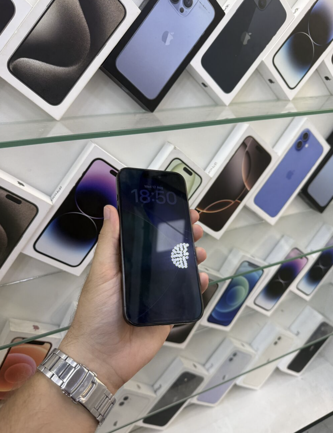 iPhone 15 Pro, Blue Titanium, Zemanet, Kredit, Simsiz Sarj. - Şəkil 6
