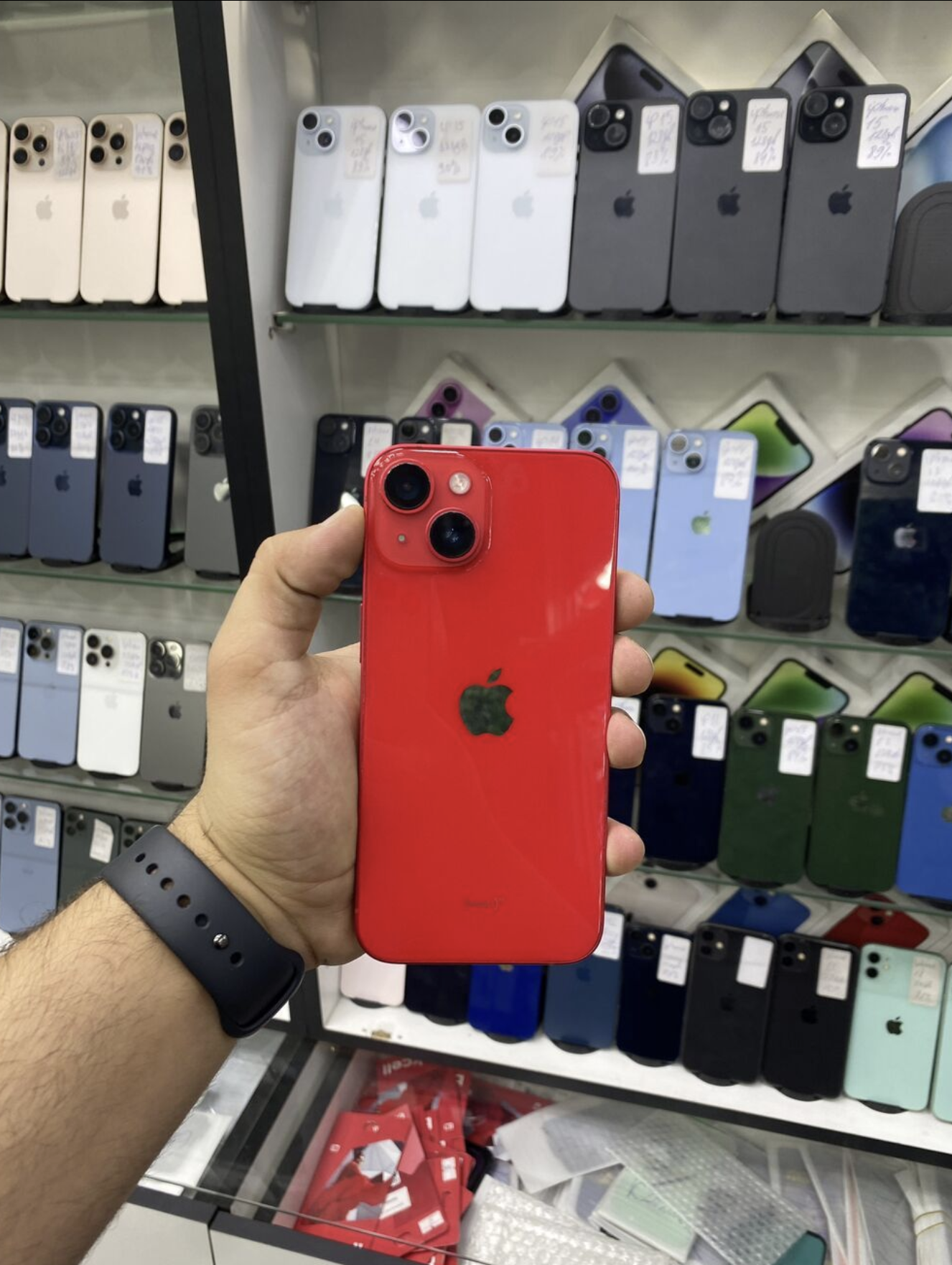 IPhone 14, 128 GB, Qırmızı - Şəkil 1