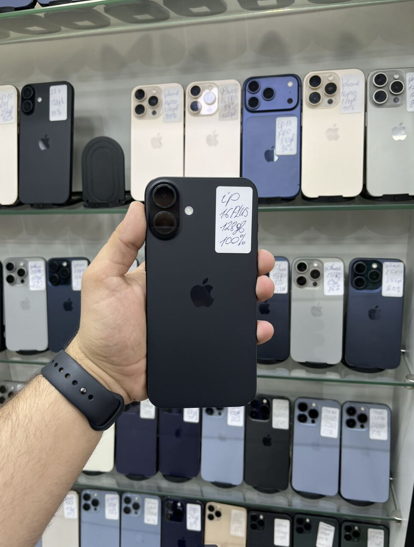 IPhone 16 Plus, 128 GB, Qara