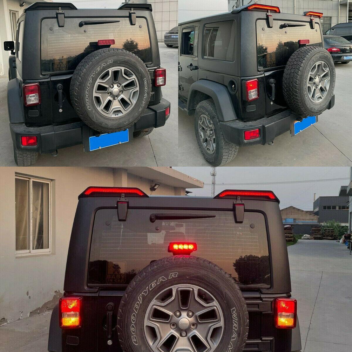 Jeep wrangler led spoileri