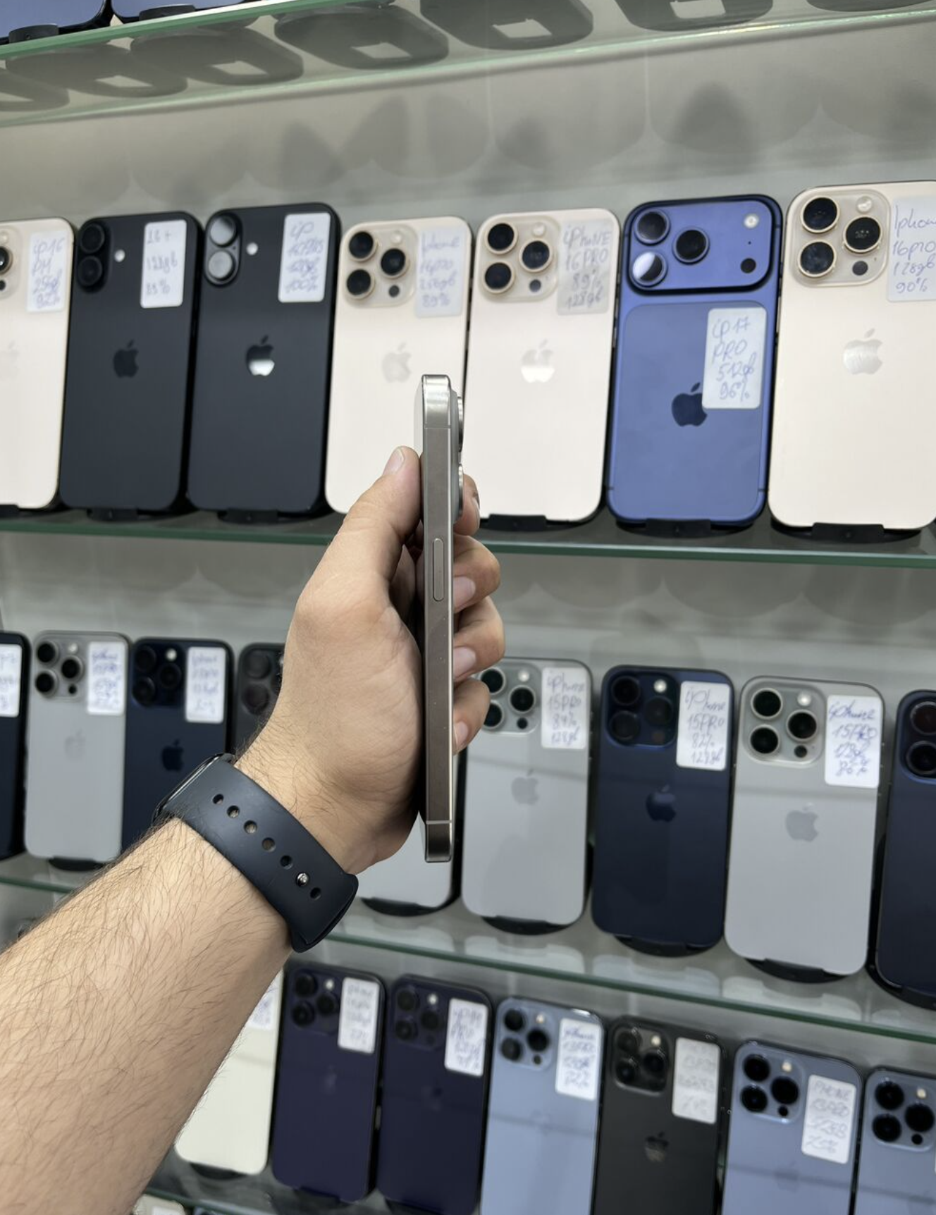IPhone 15 Pro, 512 GB, Natural Titanium - Şəkil 3