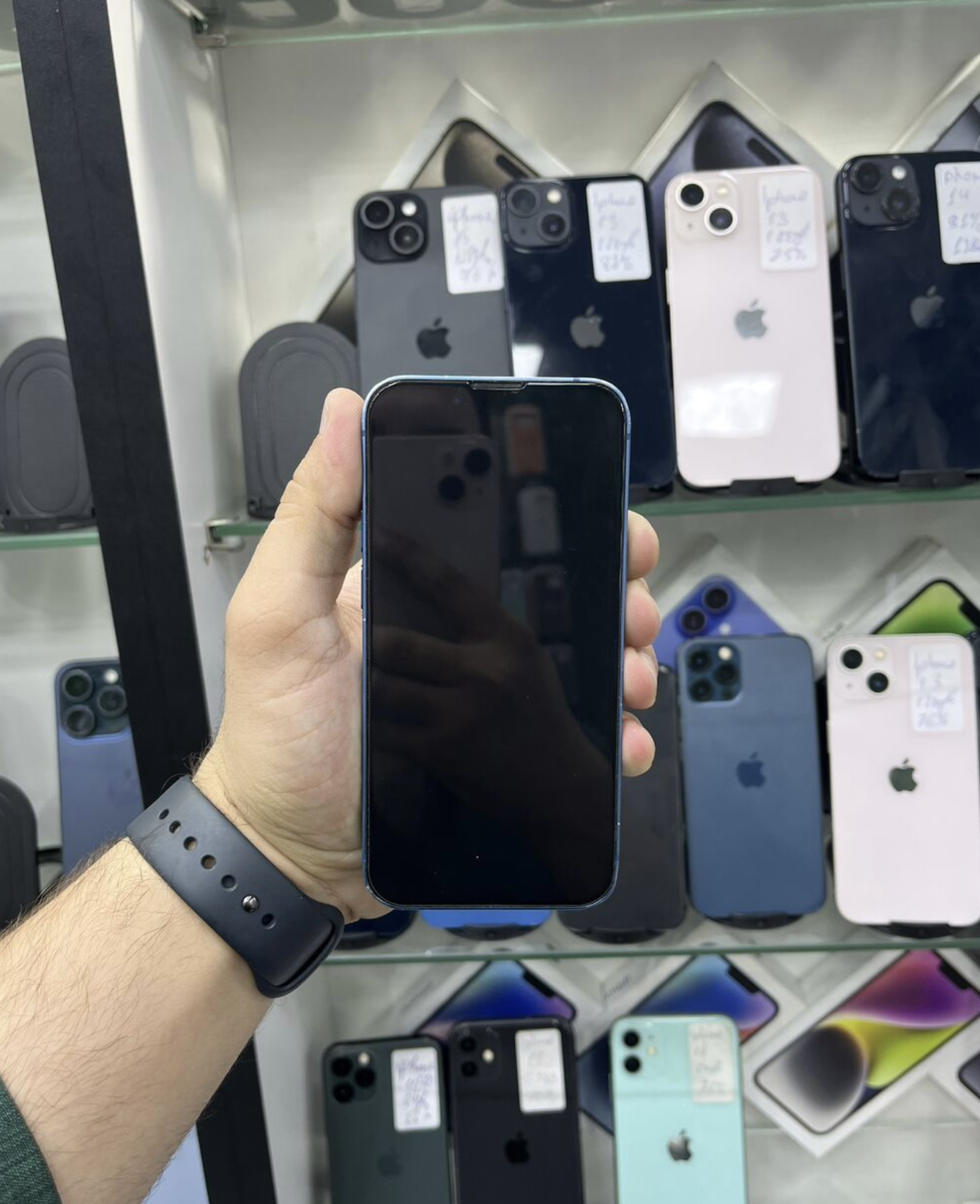 IPhone 13 mini, 128 GB, Göy - Şəkil 2