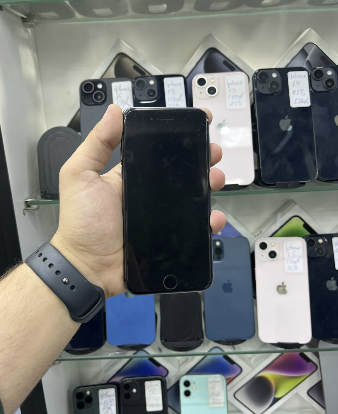 IPhone 8, 64 GB, Qara - Şəkil 2