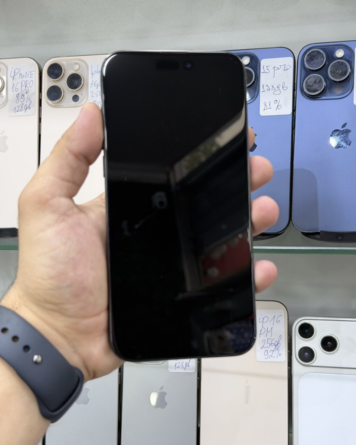 IPhone 15 Pro Max, 256 GB, Blue Titanium - Şəkil 2