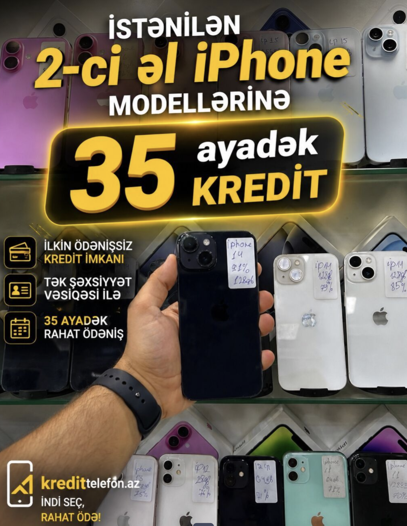 IPhone 14, 128 GB, Midnight