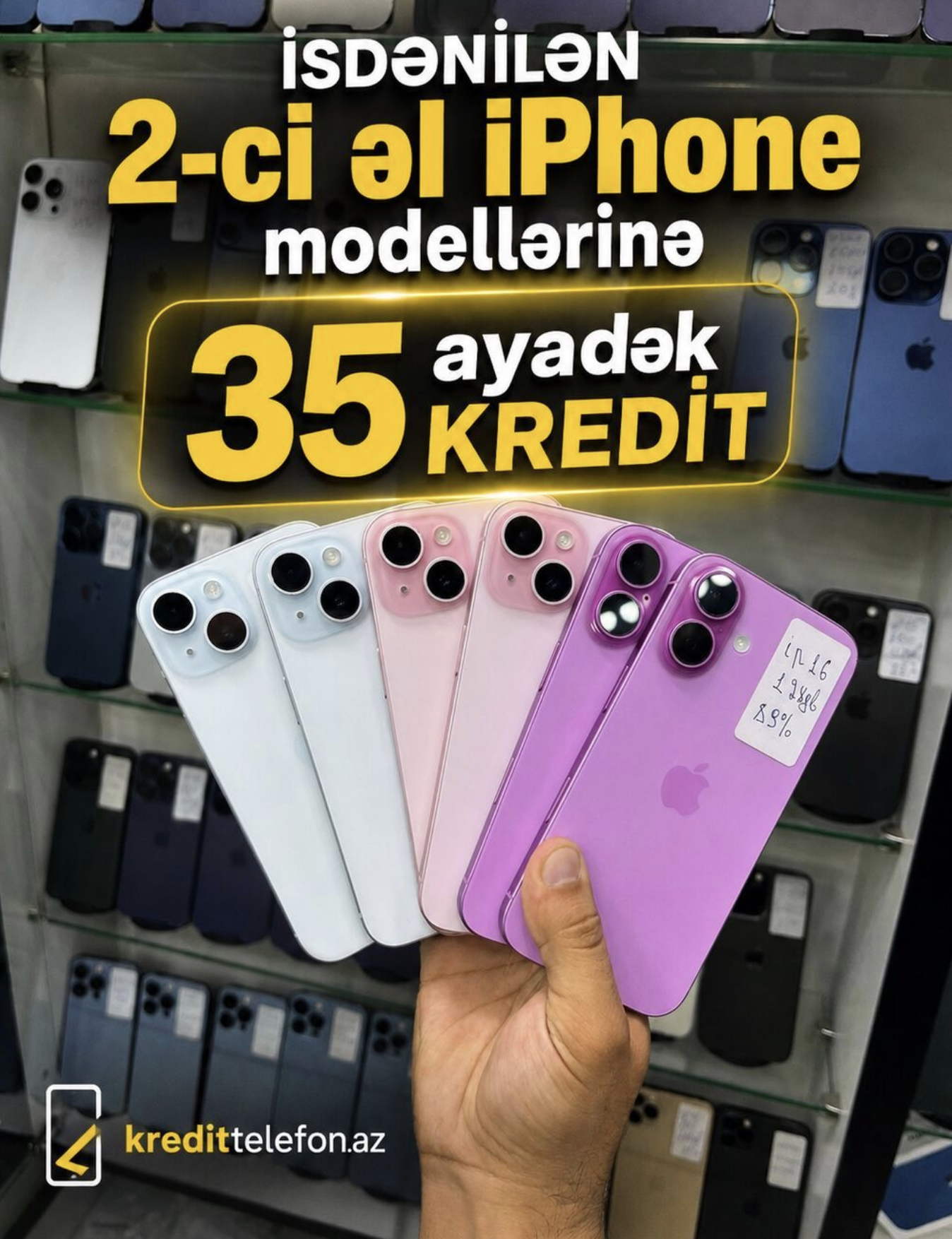 IPhone 15, 128 GB, Çəhrayı ; Razılaşma yolu ilə