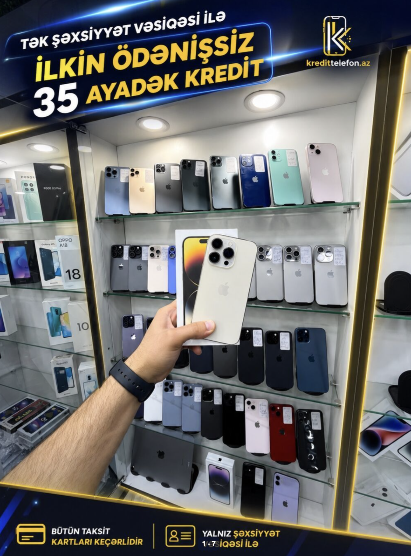 IPhone 14 Pro, 128 GB, Qızılı