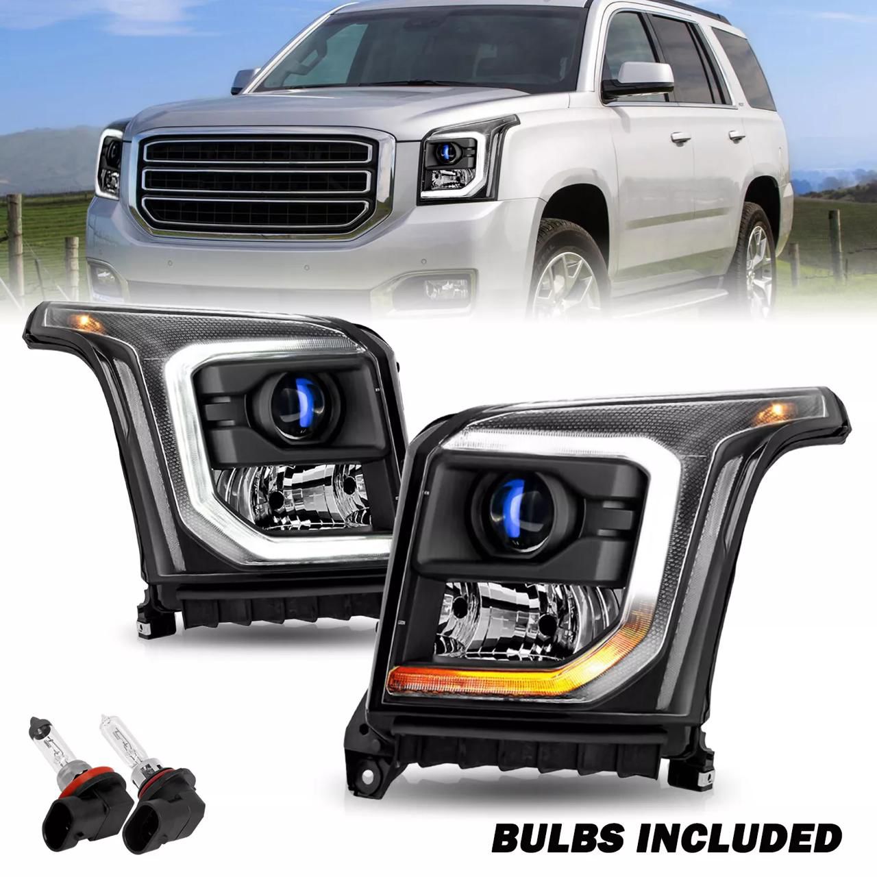 gmc yukon led fara desti